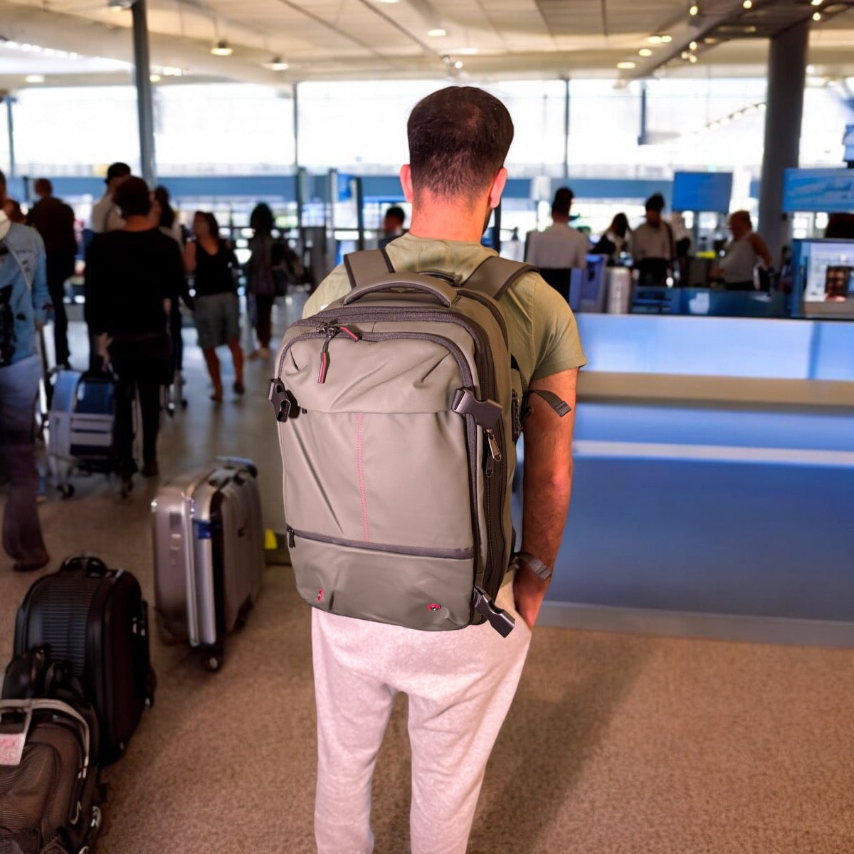 AirBag Stealth Mode - Vaccum Bagpack - Expandable Backpack By PackPractical